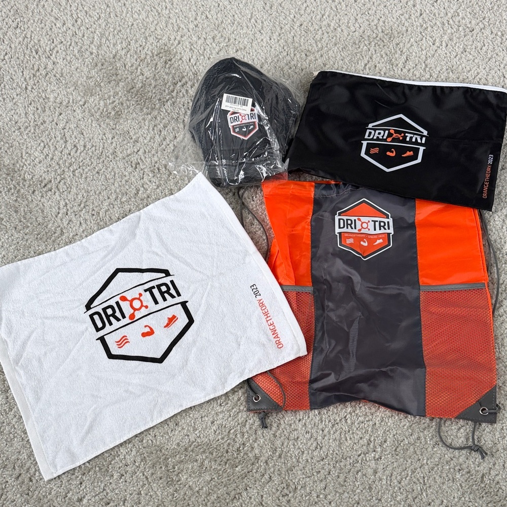 DRI TRI Fitness Gear Set-Orange Theory